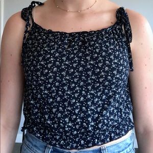 Floral brandy Melville tank top